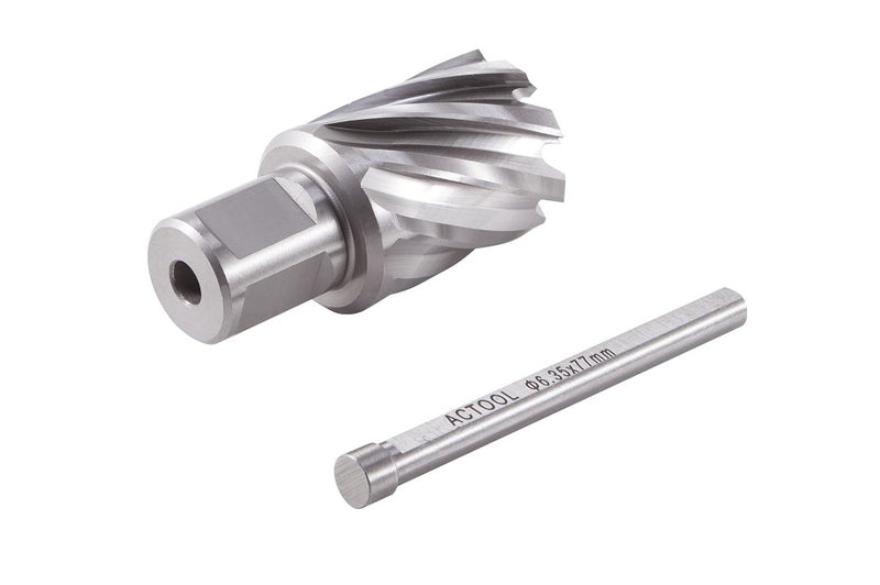 ACTOOL 1-1/8" Diameter Ã— 1" Depth of Cut HSS ANNULAR Cutter with 3/4'' Weldon Shank - Image 4